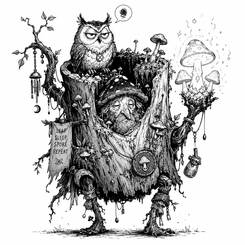 Whimsical Ink RPG Archetypes