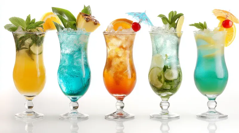 Set Collections Of Drinks