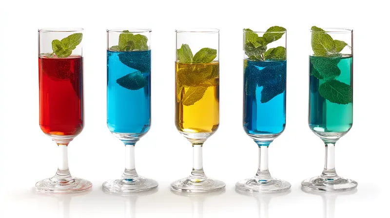 Set Collections Of Drinks