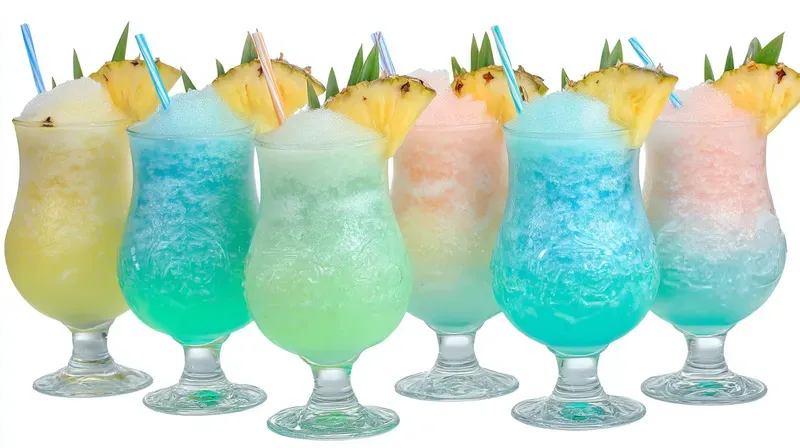 Set Collections Of Drinks