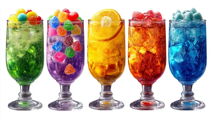Set Collections Of Drinks