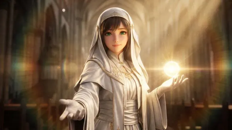 Semirealistic Anime Concept Art