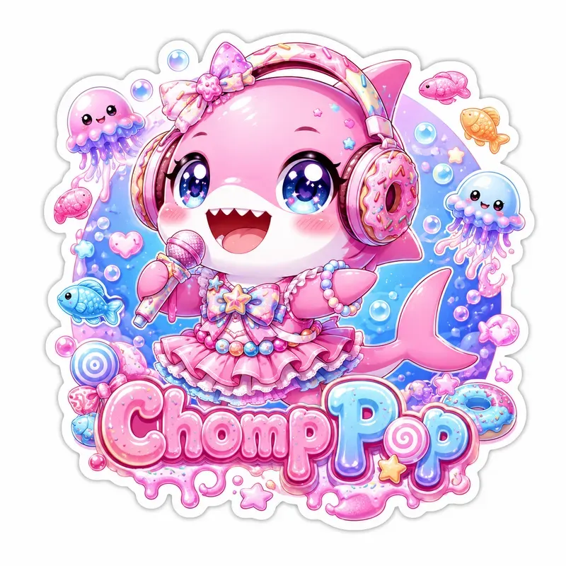 Kawaii Sticker Dream Mascot Sets Deluxe