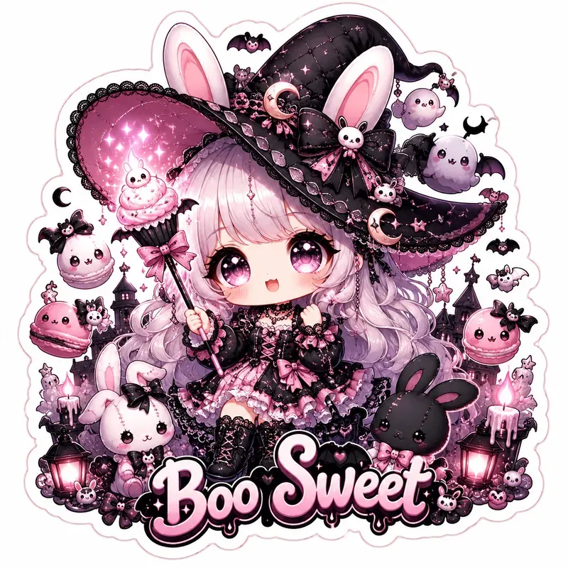 Kawaii Sticker Dream Mascot Sets Deluxe