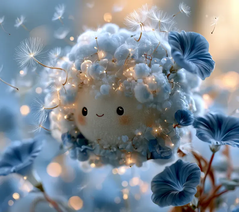 Whimsical Pastel Fantasy Creatures