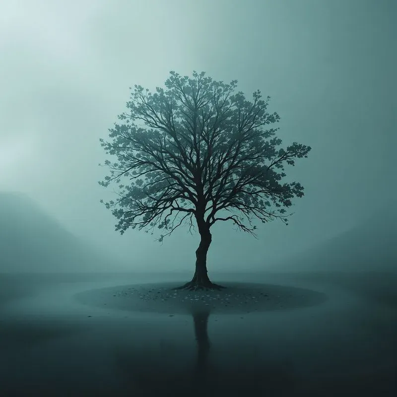 Dark Surreal Minimalism Fog Photography