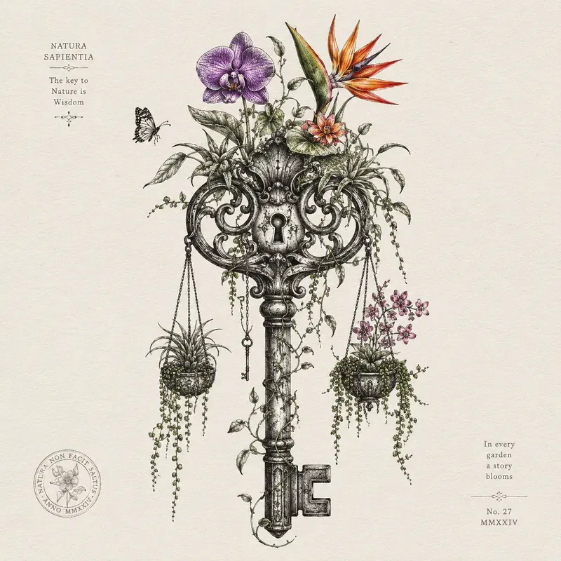 Blooms From The Blades Symbolic