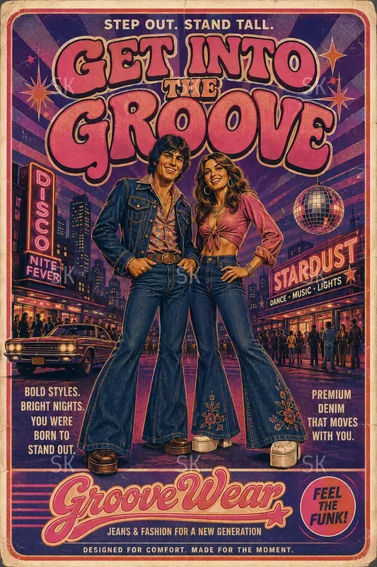 Cinematic Vintage Advertisement Posters