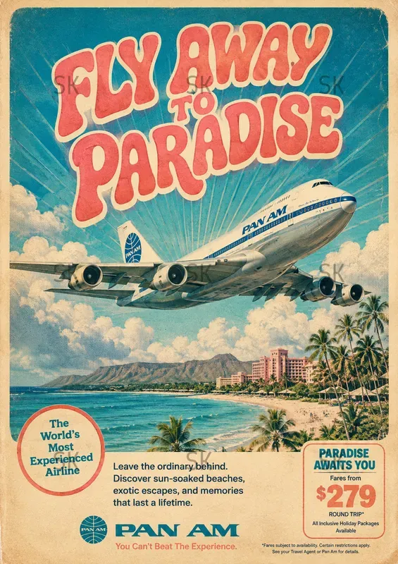 Cinematic Vintage Advertisement Posters
