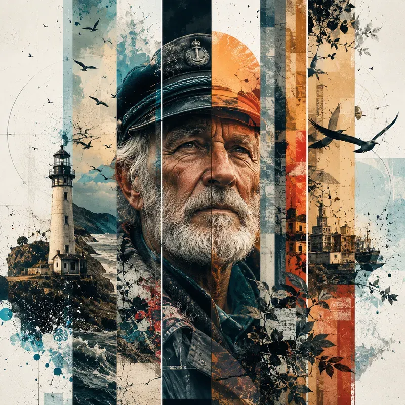 Fragmented Identity Collage Art Packs