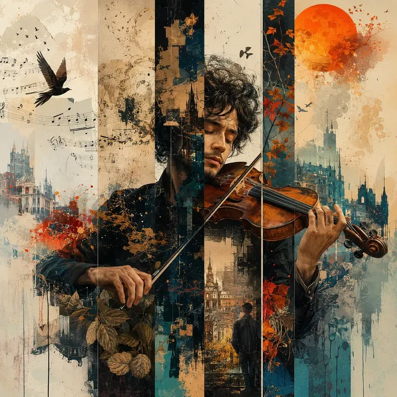 Fragmented Identity Collage Art Packs