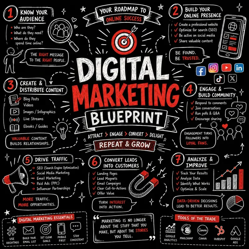 Bold Sketchnote Posters