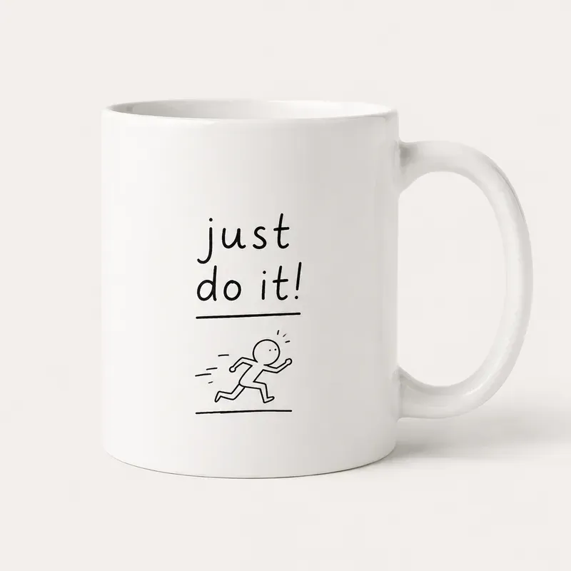 Text Based Mug Cup Pod Designs
