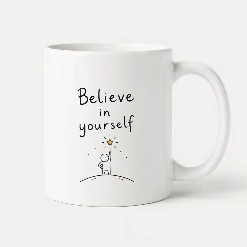 Text Based Mug Cup Pod Designs