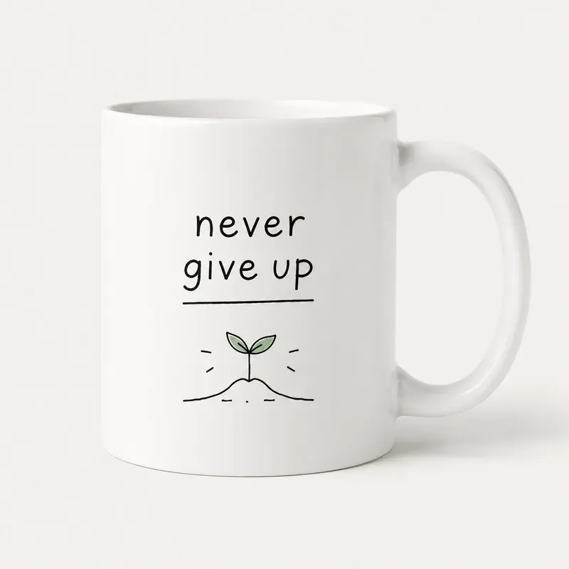 Text Based Mug Cup Pod Designs