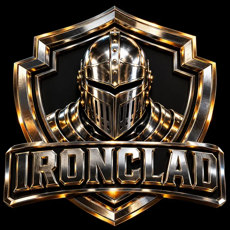 Metallic Chrome Mascot Logo Generator