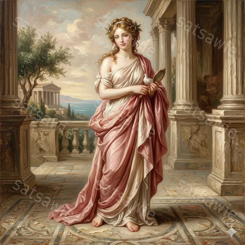 Classical Greek Oil Portraits