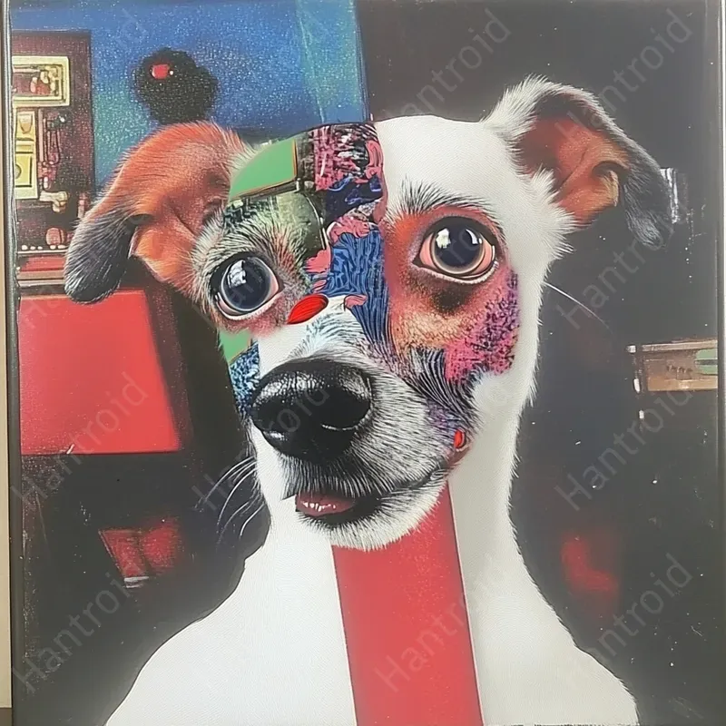 Surreal Art With Abstract Faces