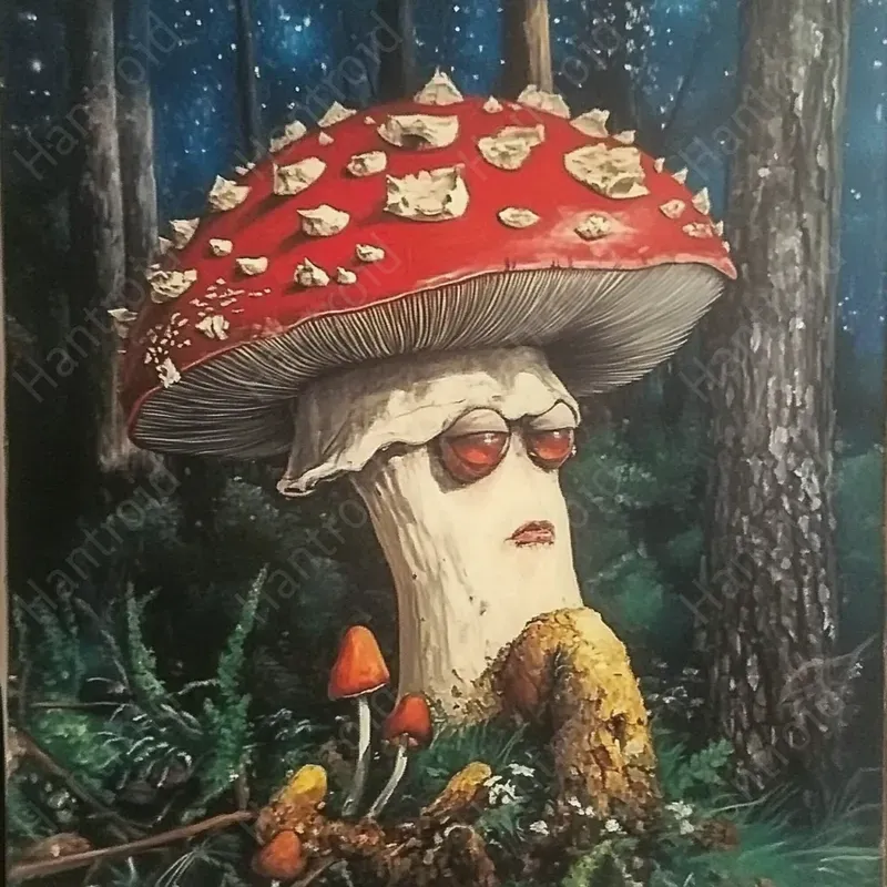 Surreal Art With Abstract Faces