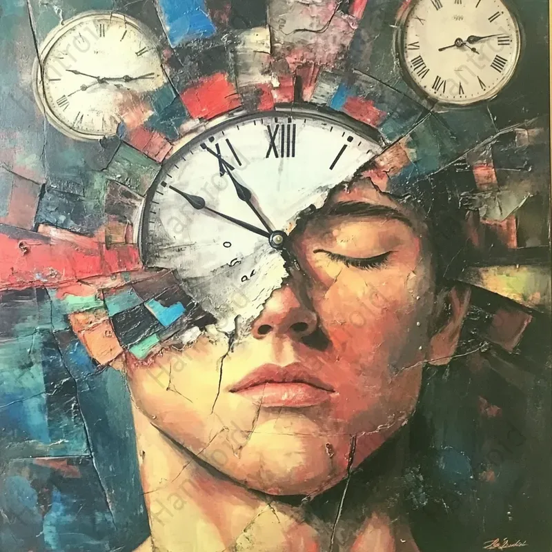 Surreal Art With Abstract Faces