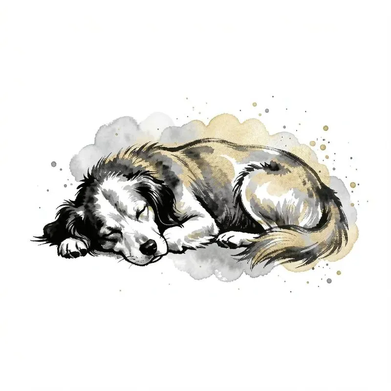 Ink Watercolor Wildlife Art Prints