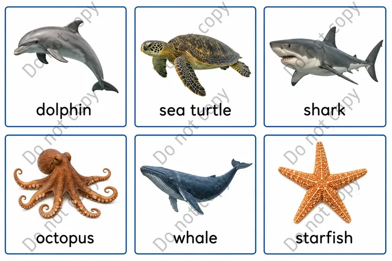 Montessori Picture Word Cards