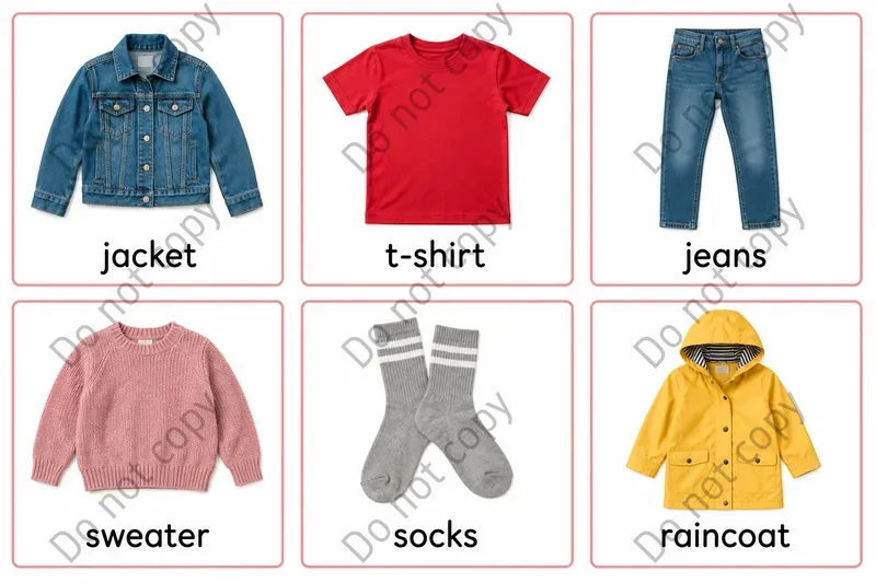 Montessori Picture Word Cards