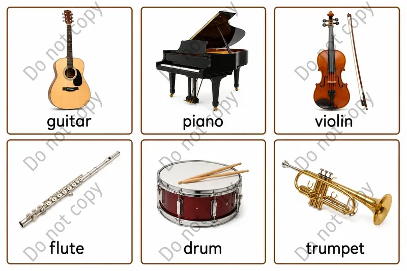 Montessori Picture Word Cards