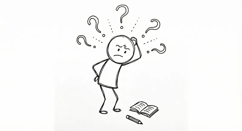 Minimalist Stick Figure Doodles