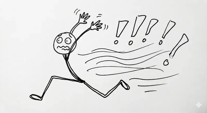 Minimalist Stick Figure Doodles