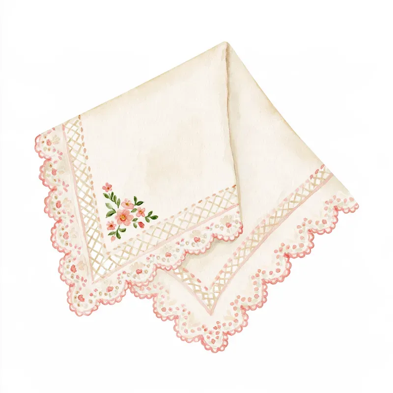 Romantic Coquette Watercolor Cliparts