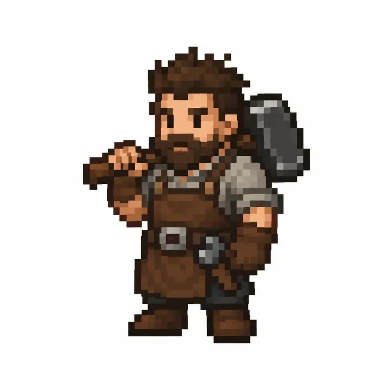 8bit RPG Npc Sprite Generator