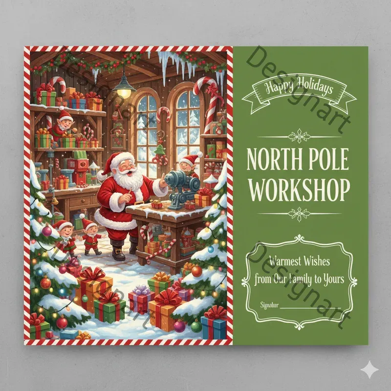 Christmas Card Generators 4K