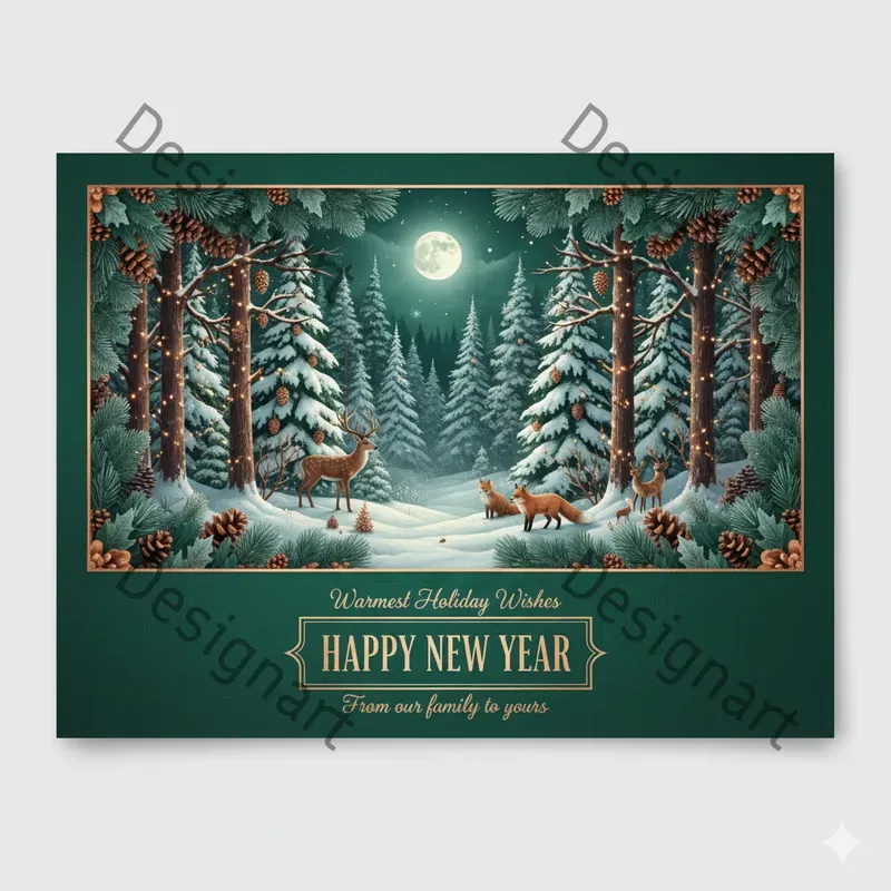 Christmas Card Generators 4K