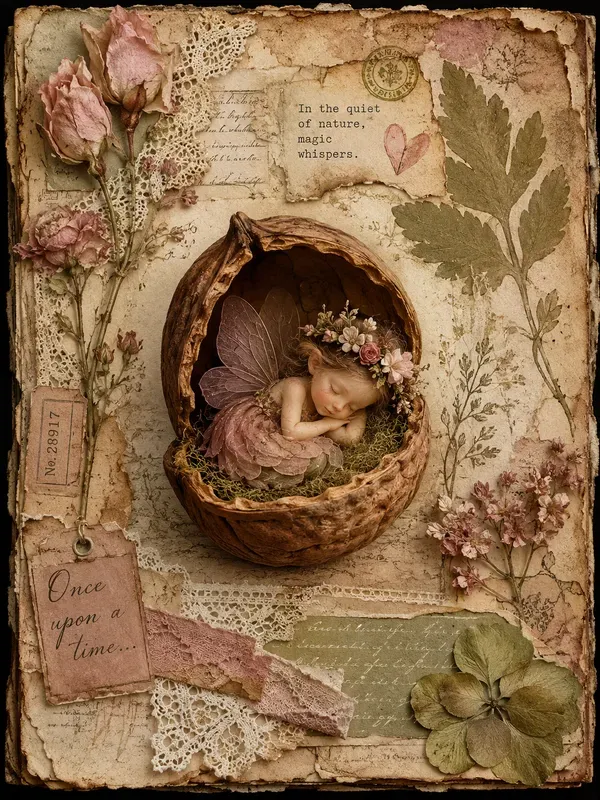 Vintage Fairytale Junk Journal Makers