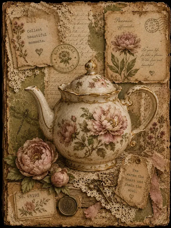 Vintage Fairytale Junk Journal Makers