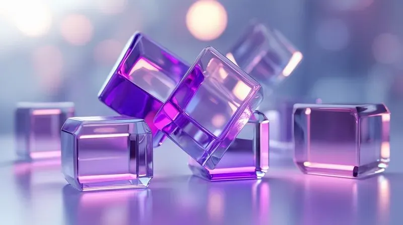 3D Premium Glass Shapes UI UX Backgrounds