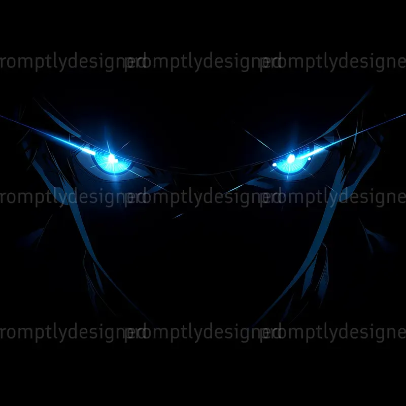 Neon Anime Portraits