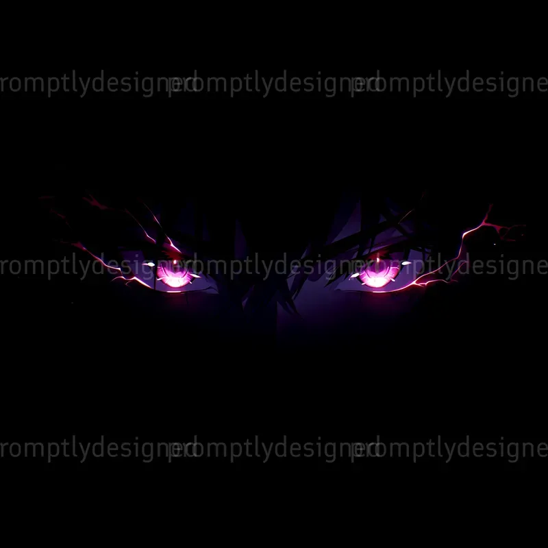 Neon Anime Portraits