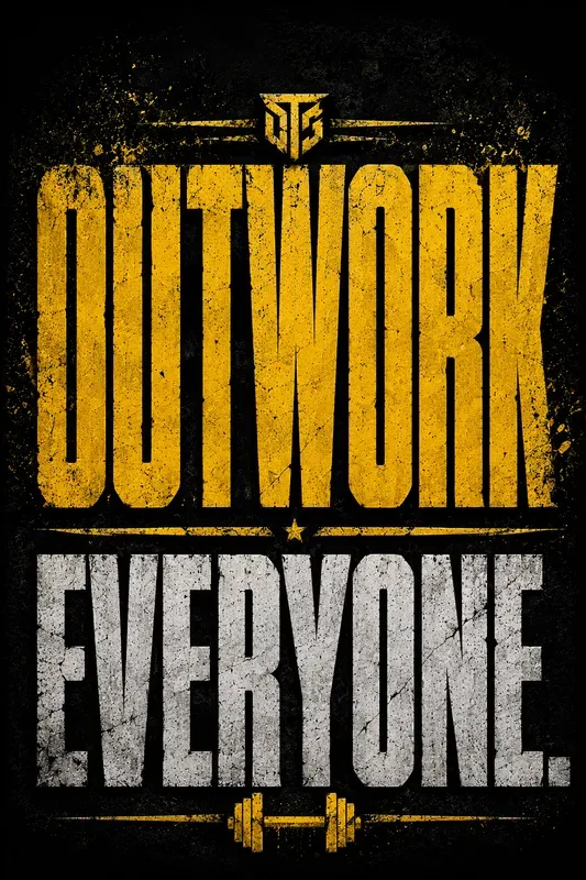 Motivational Typography Posters