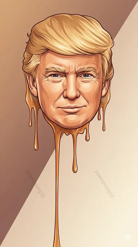 Melting Celebrity Portraits