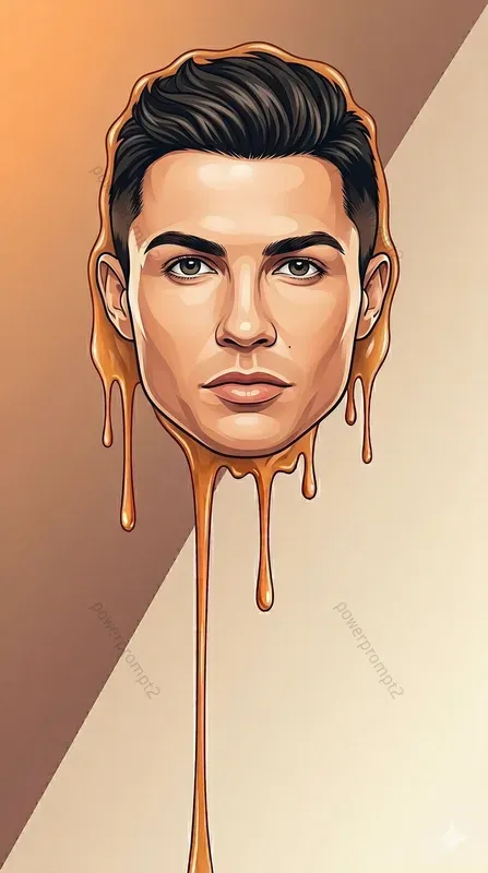 Melting Celebrity Portraits