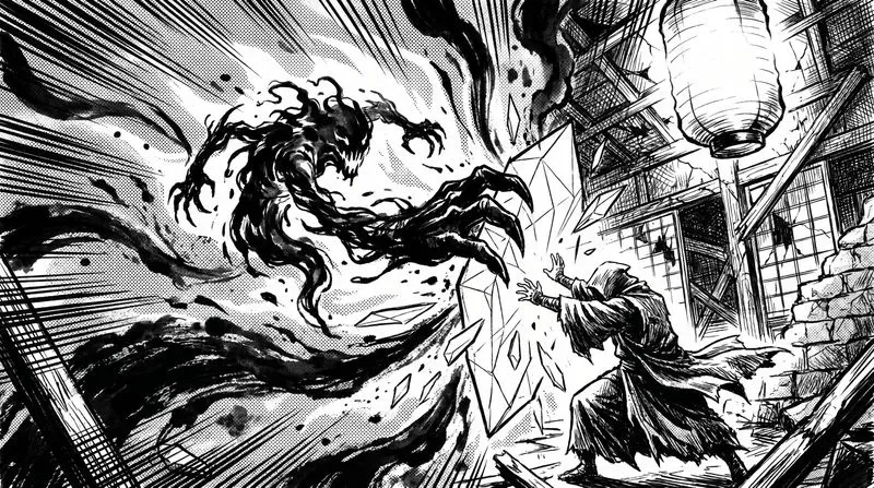 Sorcery Collision Manga Inks