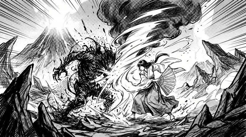 Sorcery Collision Manga Inks