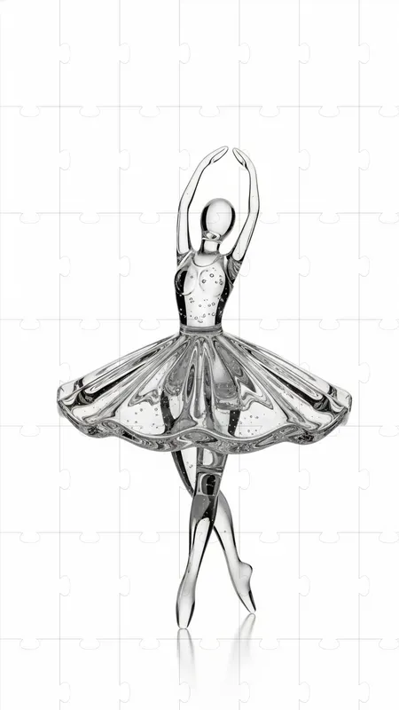 Volcanic Glass Figures In Motion