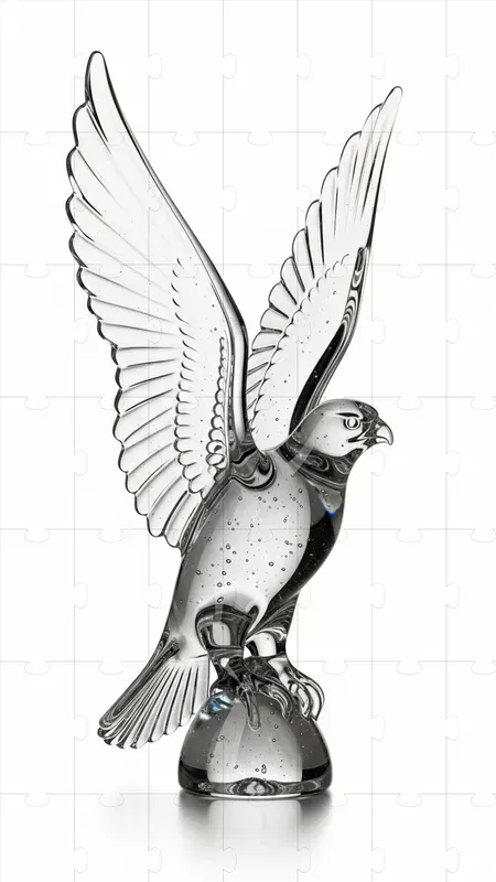 Volcanic Glass Figures In Motion