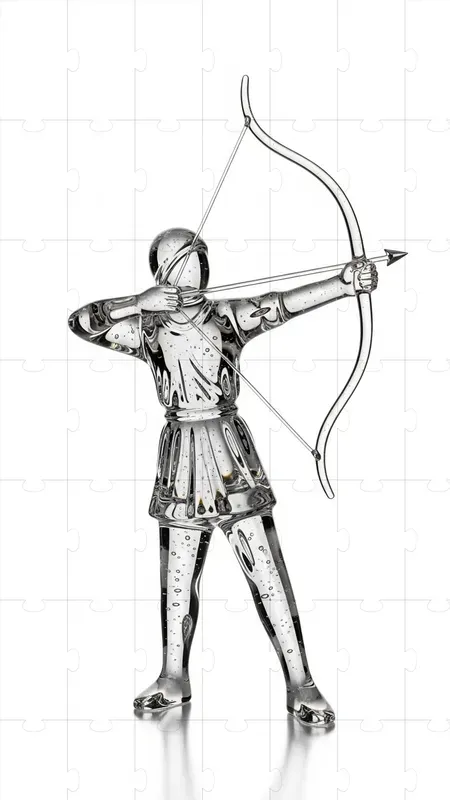 Volcanic Glass Figures In Motion