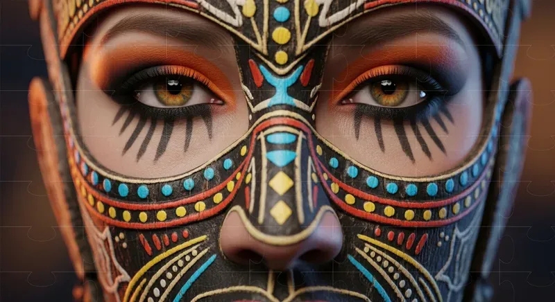 World Mask Portraits