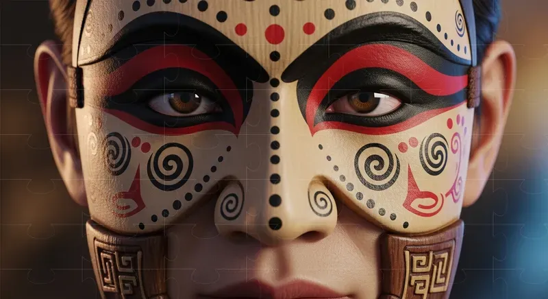 World Mask Portraits