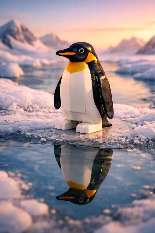 Realistic Lego Animals Ecosystems